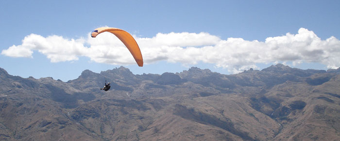 Paragliding in Madagascar